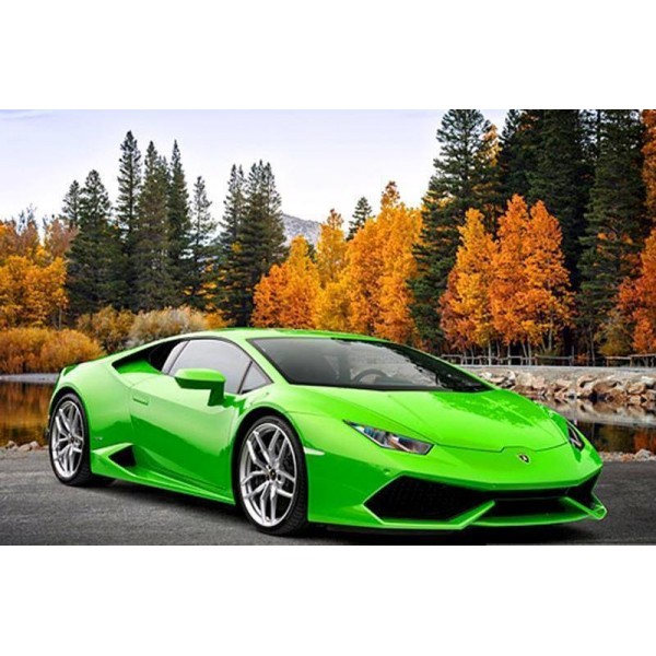 Green car