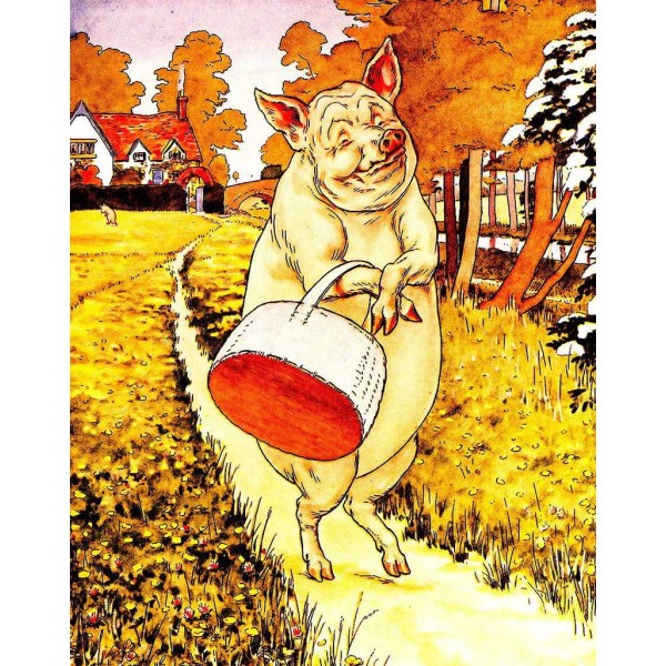 Piggy Market Diamond Painting