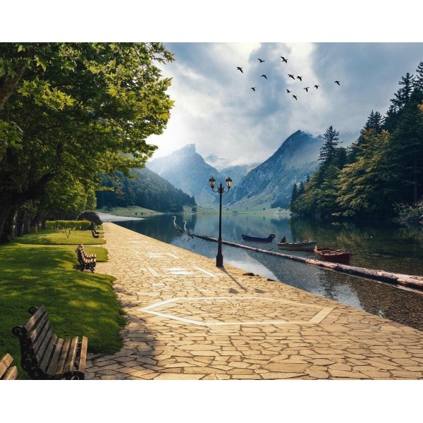 The Walk Diamond Art