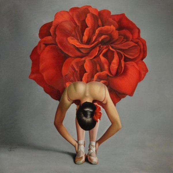 Red Flower Girl