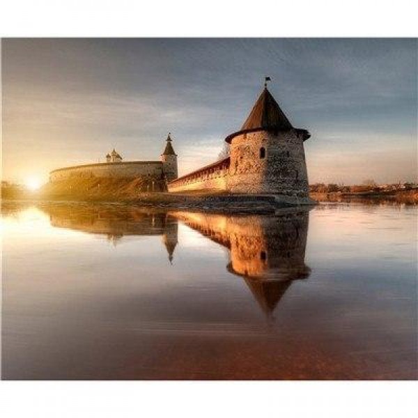 Sunset On The Sea Round