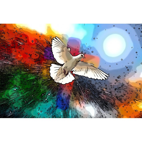 PEACE Diamond Art Kit