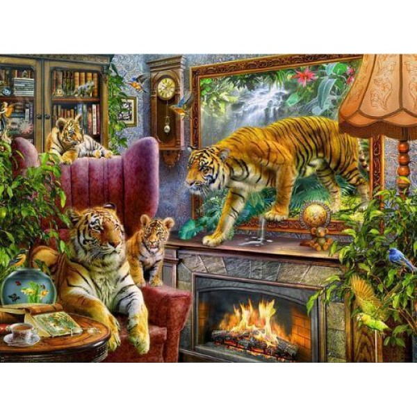 Tigers Everywhere Diamond Painting