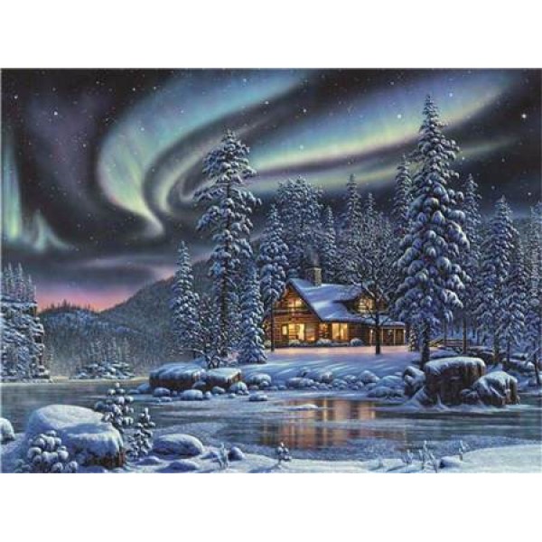 Winter Sky Diamond Painting