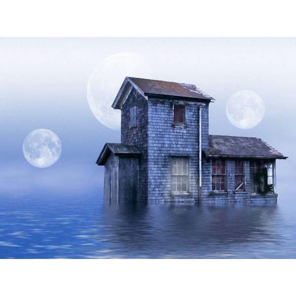 Three Moons Diamond Art