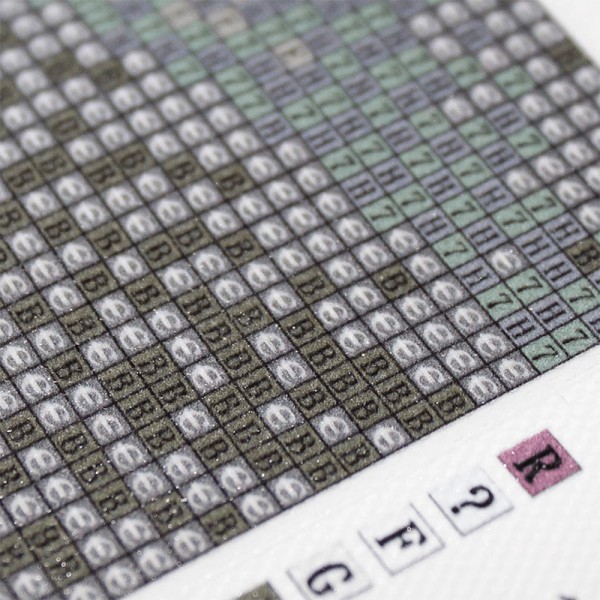 Pink and Green square