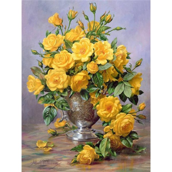 Yellow Flowers Diamond painting