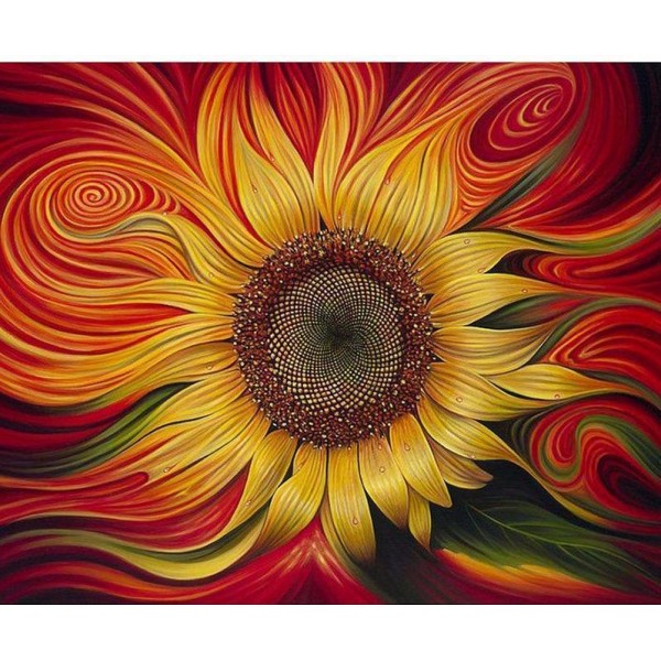 Bright Sunflower Diamond Painting