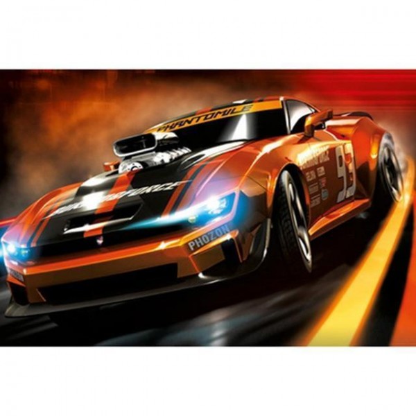 Sports Car City Scenery