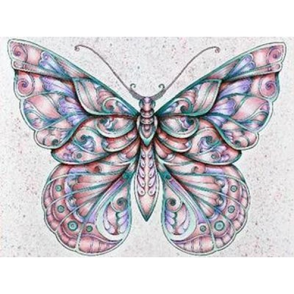 Colorful Butterfly Diamond Painting