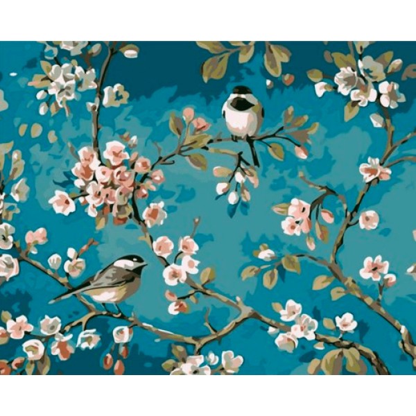 Birds and Flowers