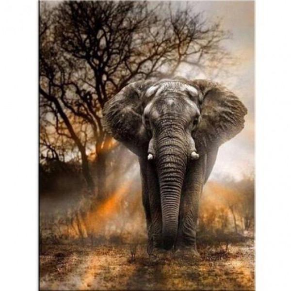 Elephant Diamond Painting Kit