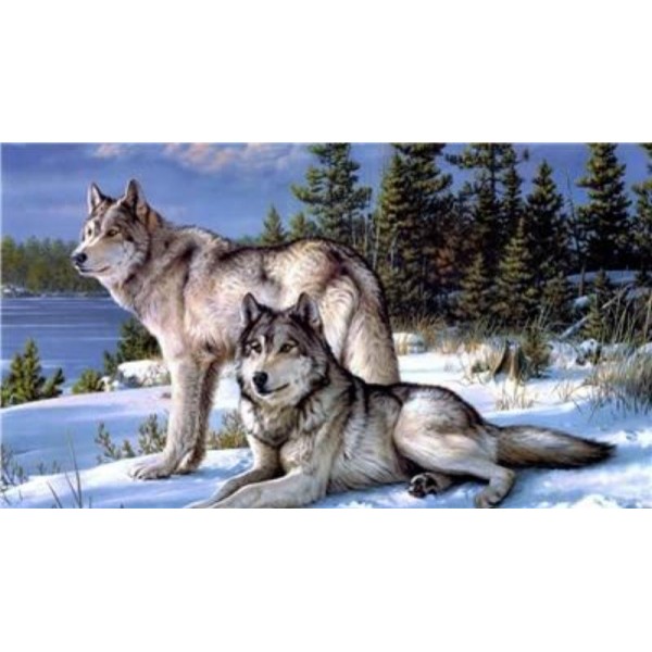 Wolf Diamond Painting